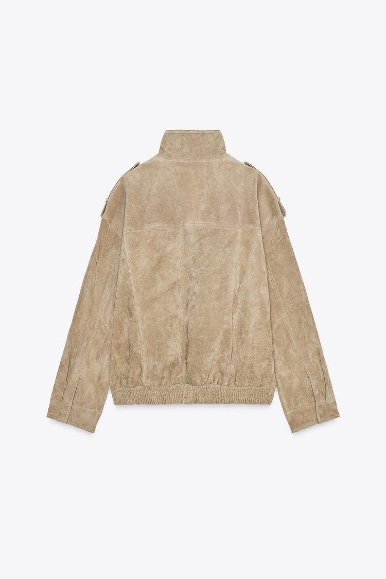 SUEDE LEATHER JACKET