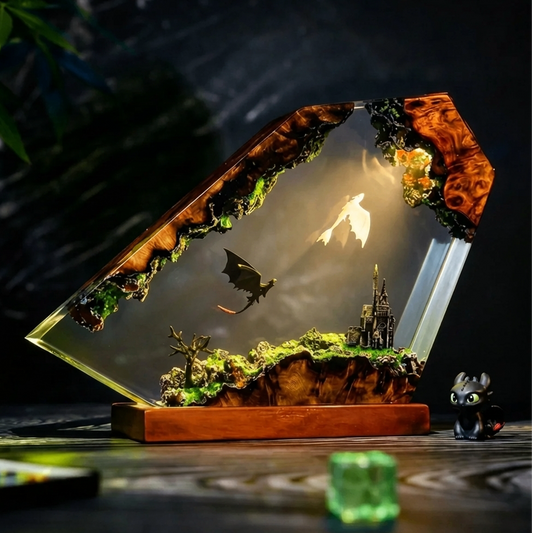 3D LED Resin Lamp