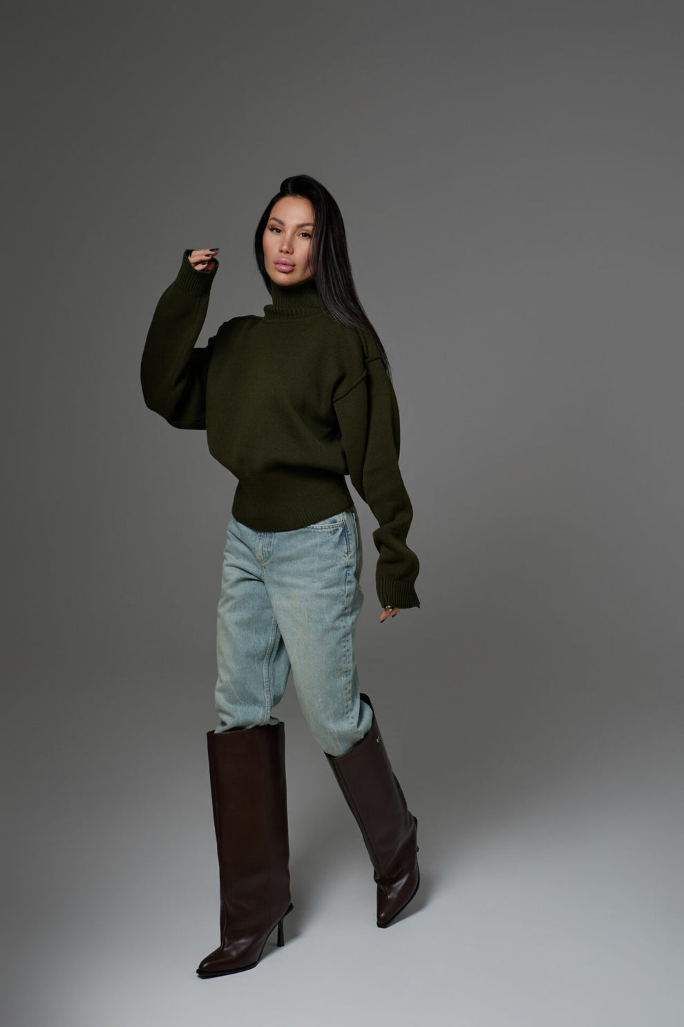 Turtleneck sweater