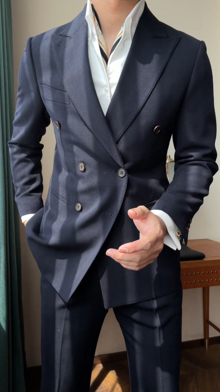 Italian handmade Double Breasted  Blazer