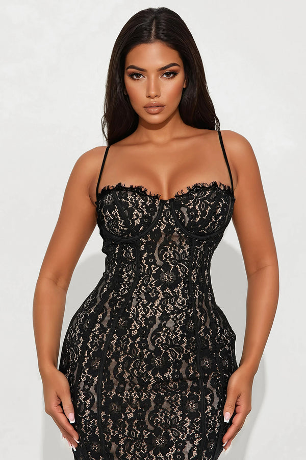 All In Love Lace Maxi Dress