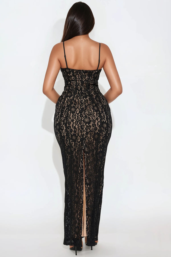All In Love Lace Maxi Dress
