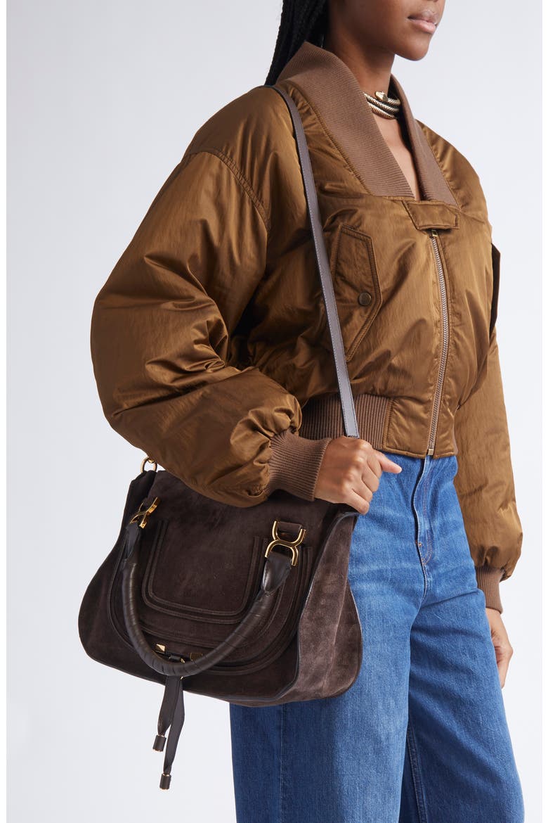Calfskin Large tassel tote Satchel