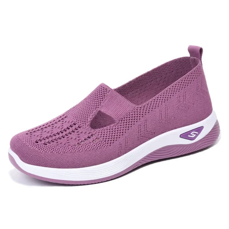 Sole Breathable Hollow Out Flat Shoes
