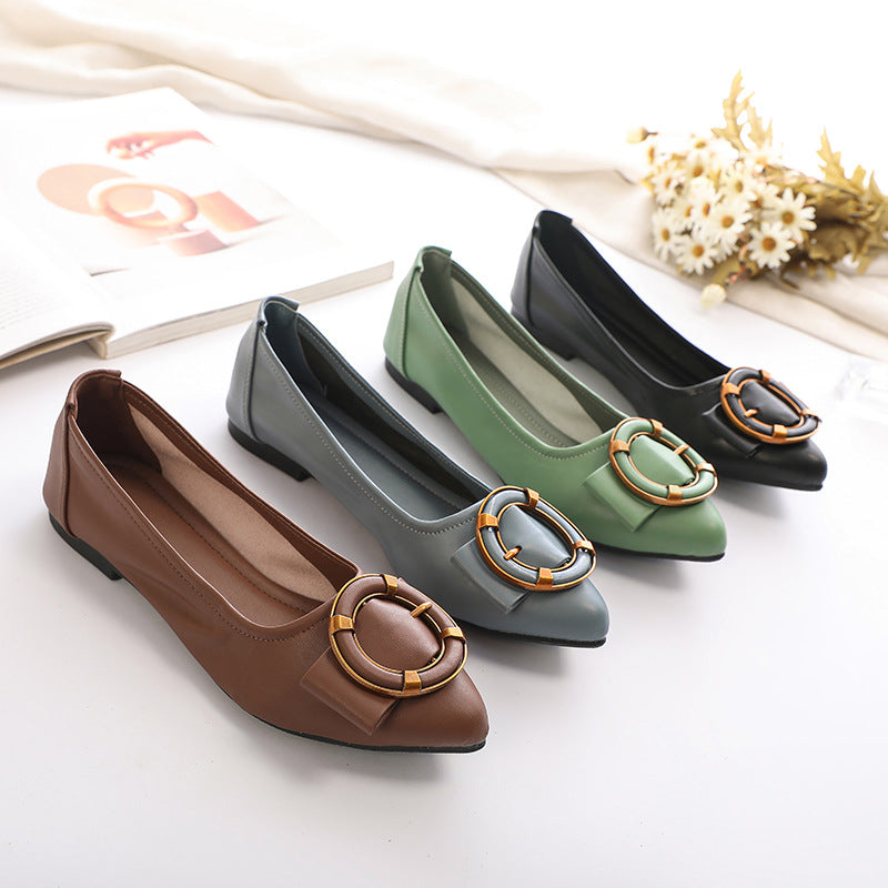 Women's Chic Pointed Soft Sole Shoes