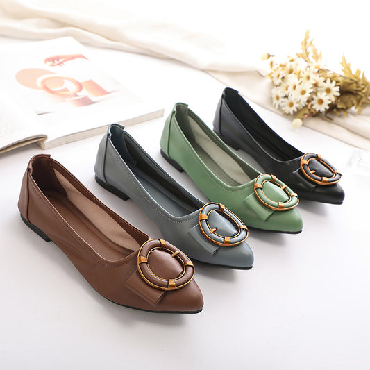 Women's Chic Pointed Soft Sole Shoes