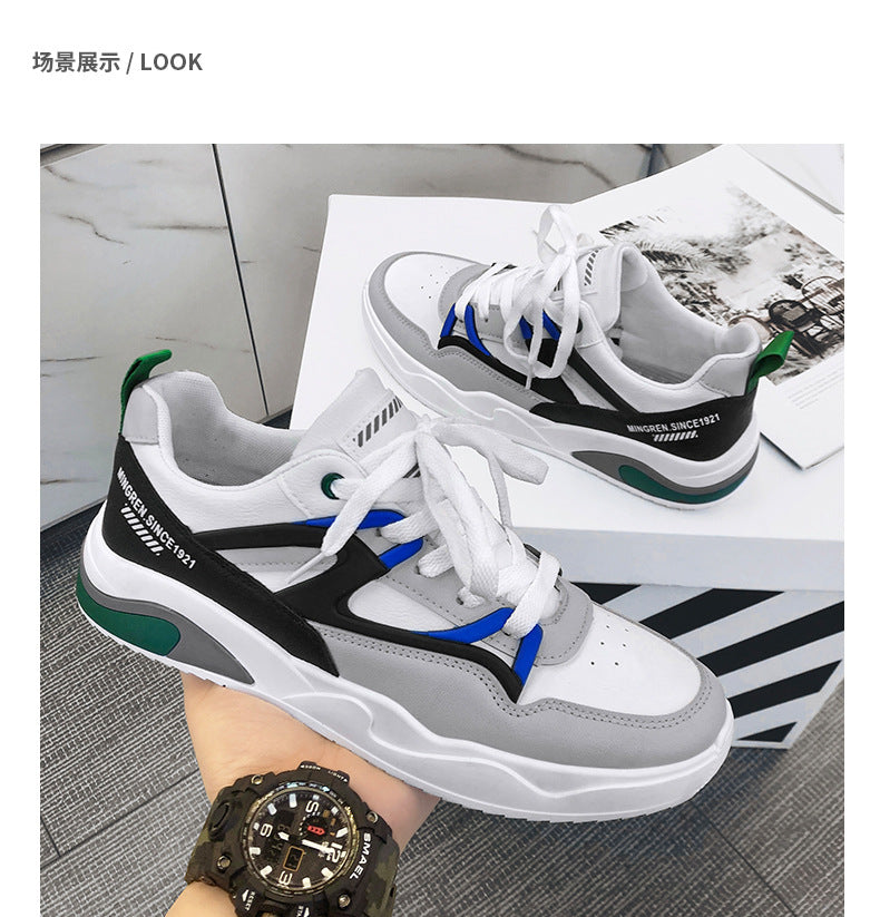 Men's Microfiber Leather Shoes With Soft Soles