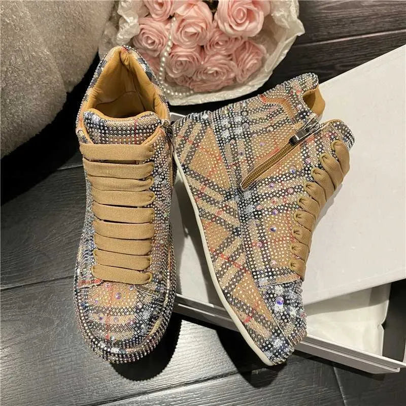 Luxury Rhinestone Casual Shoes