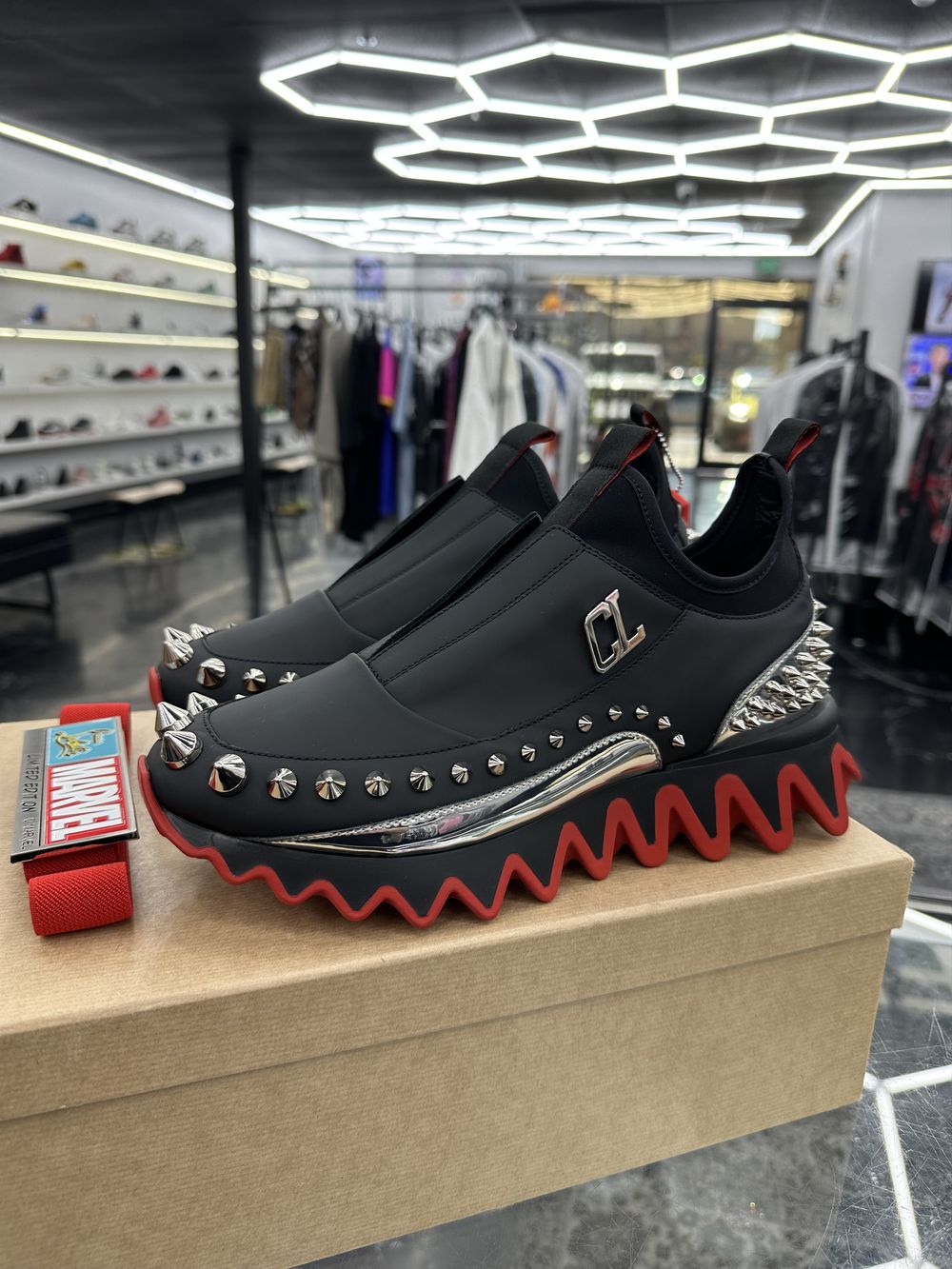 Original Calfskin Low-top trainers.