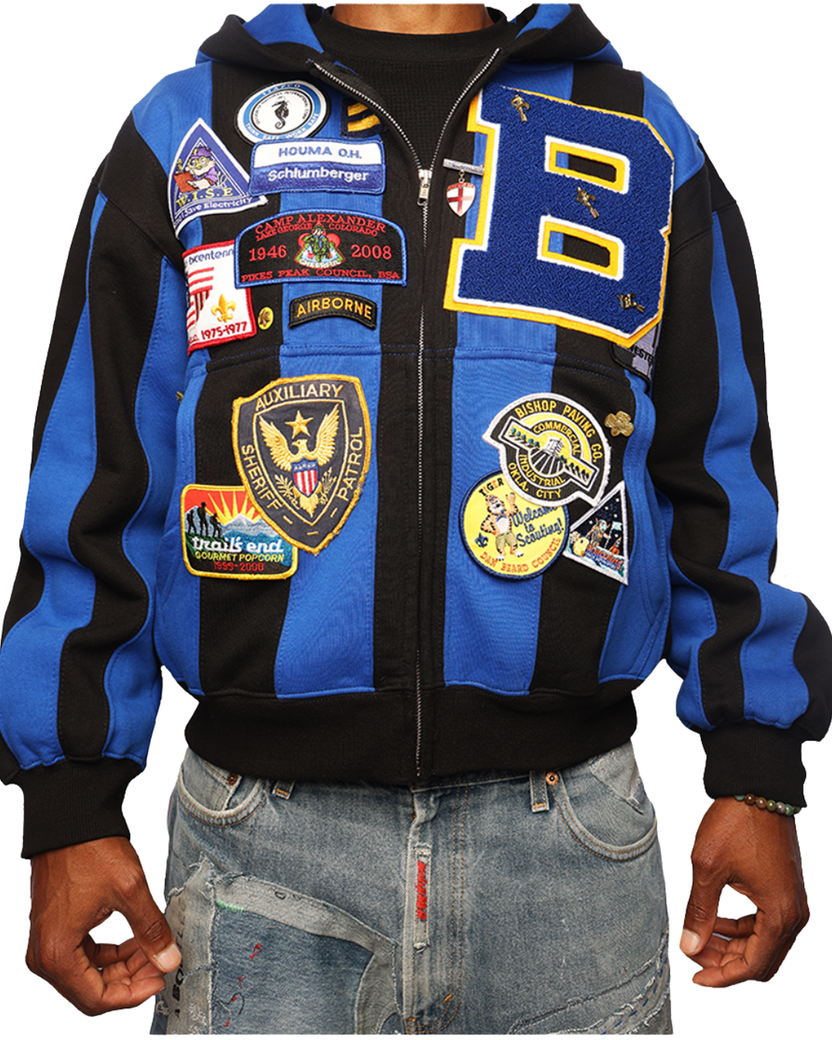 Patchwork Hoodie