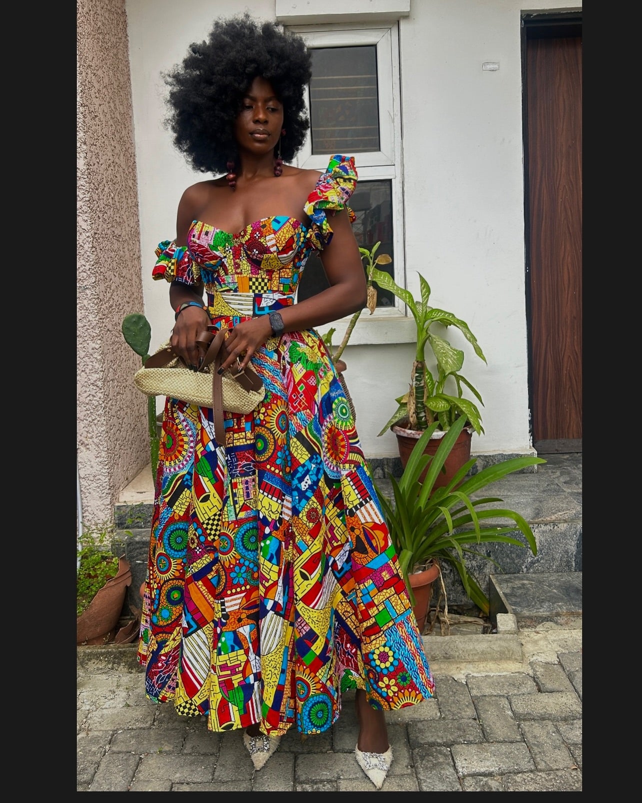 Muiticolor dress