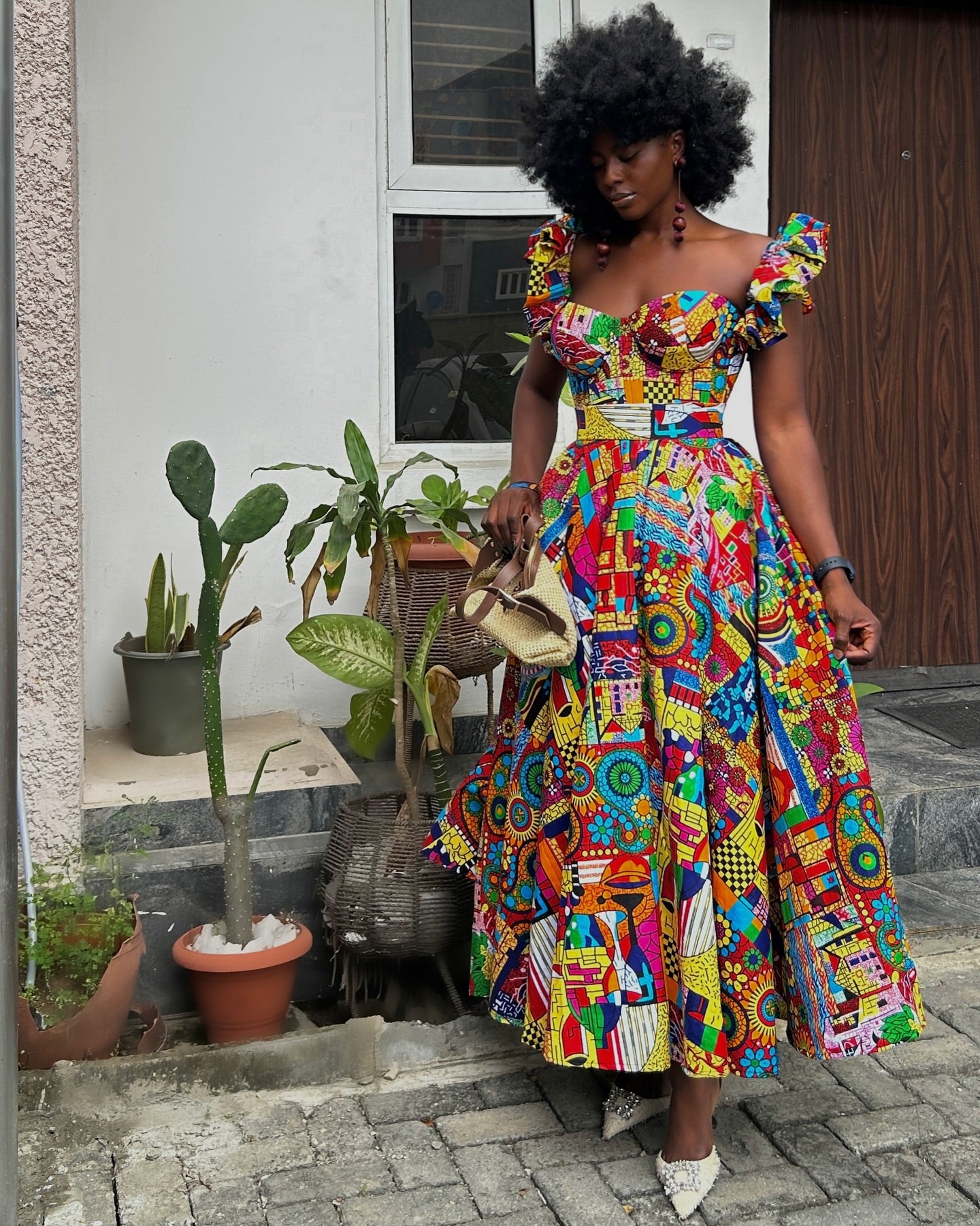 Muiticolor dress