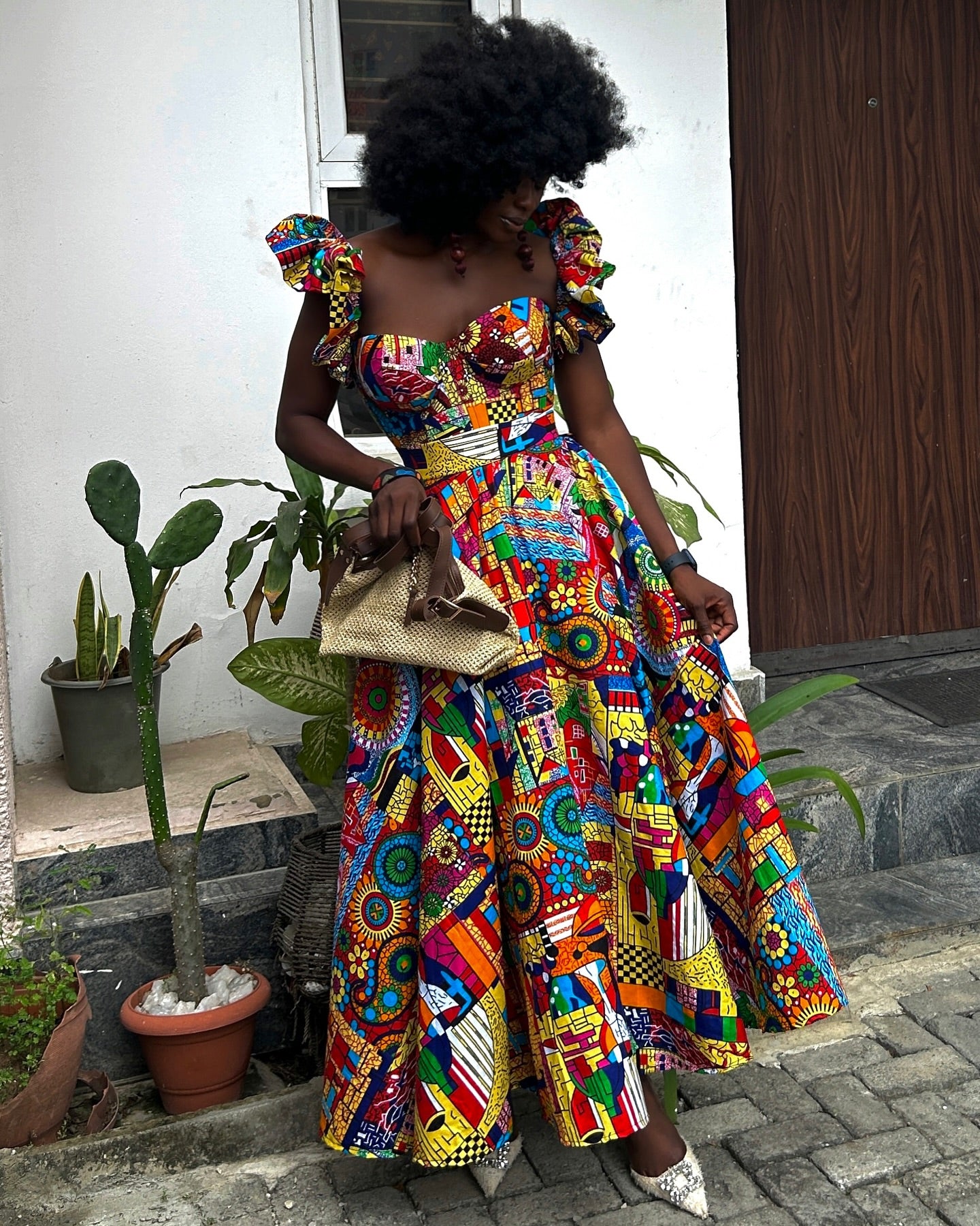 Muiticolor dress
