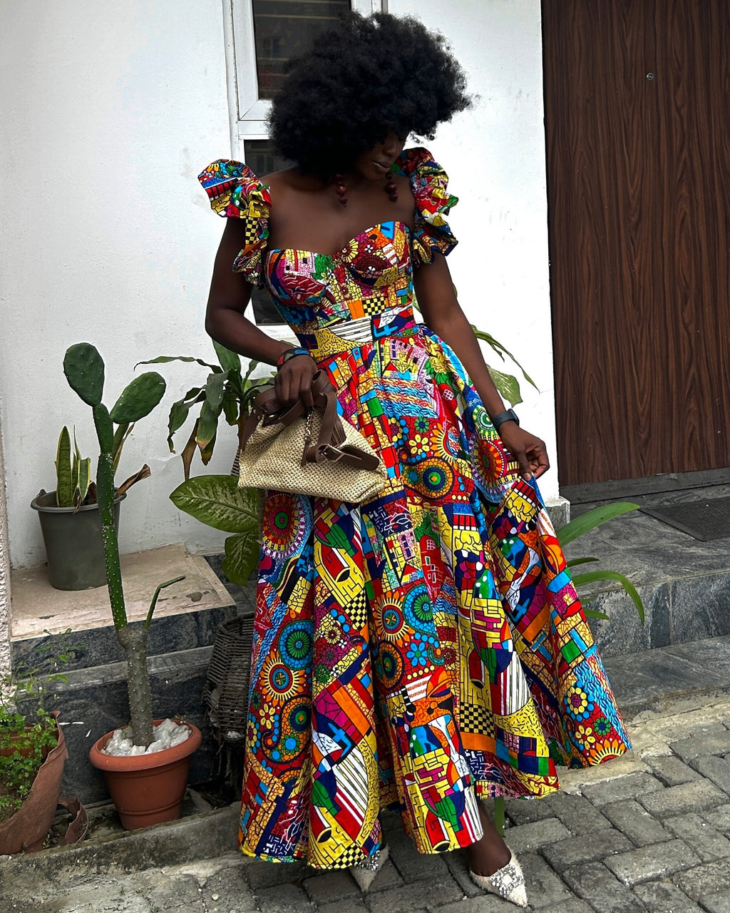 Muiticolor dress