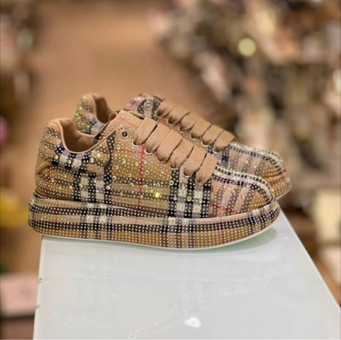 Luxury Rhinestone Casual Shoes