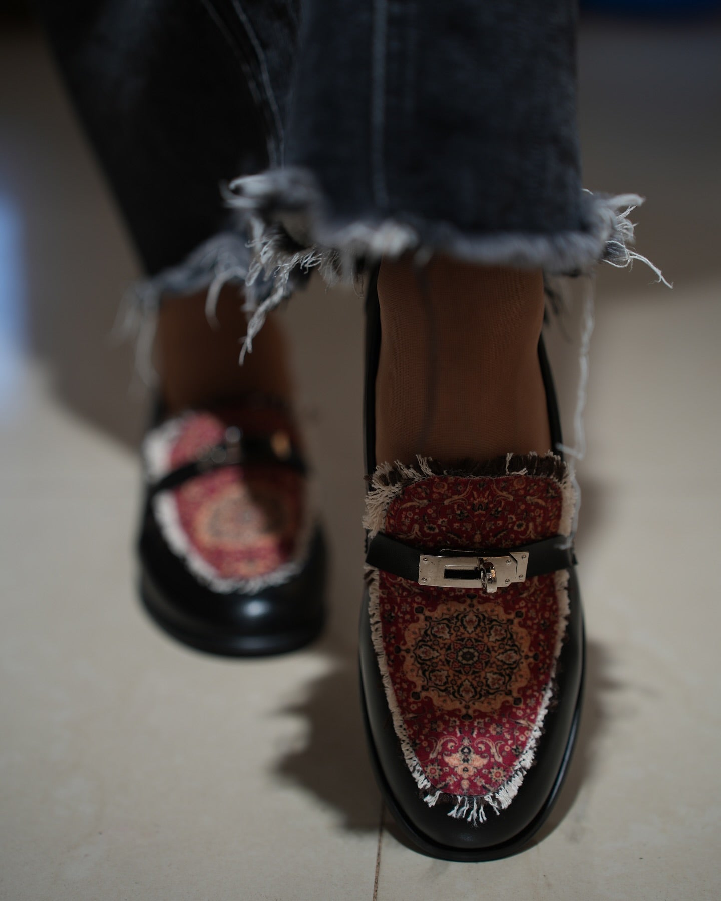 Bohemian loafers