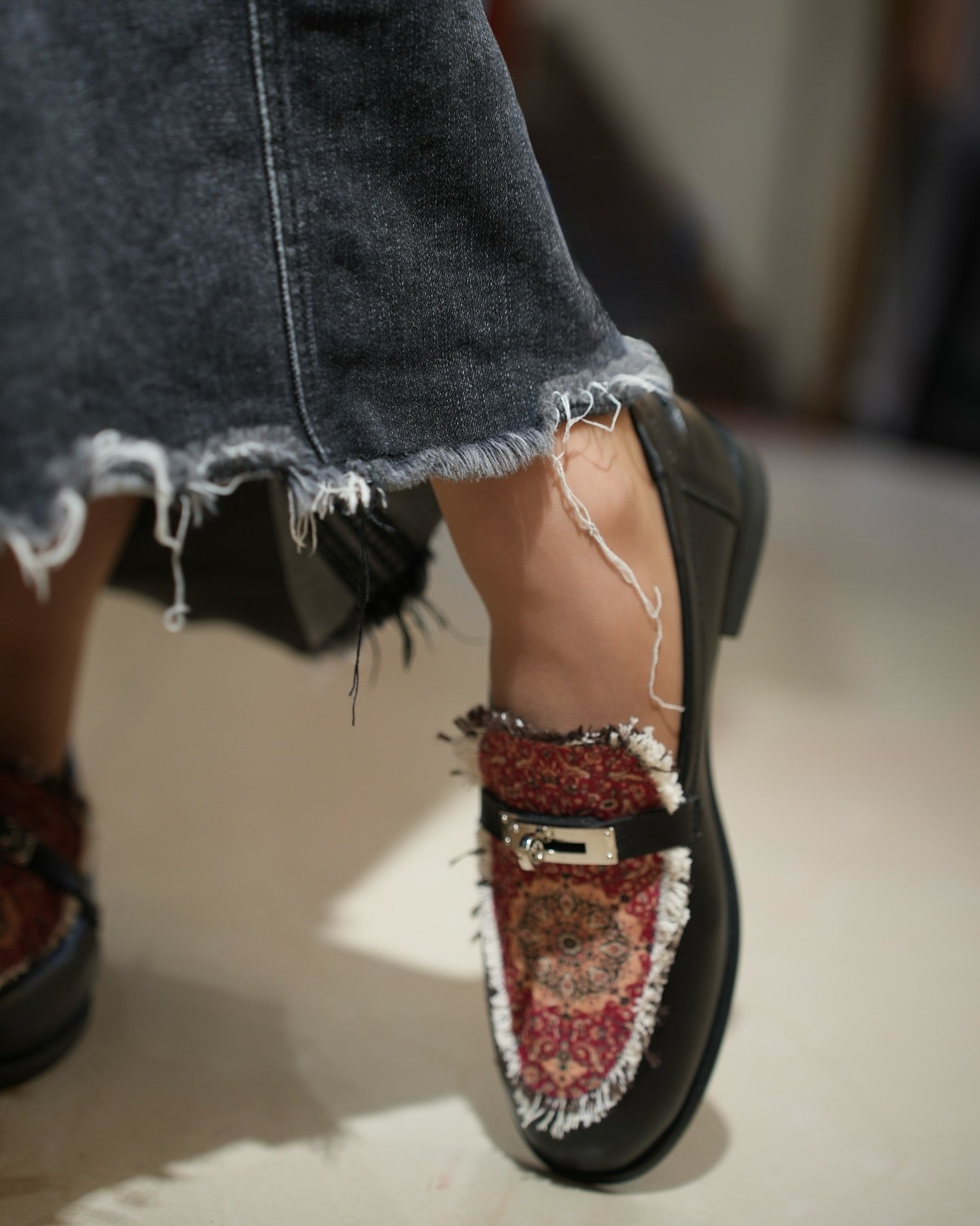 Bohemian loafers
