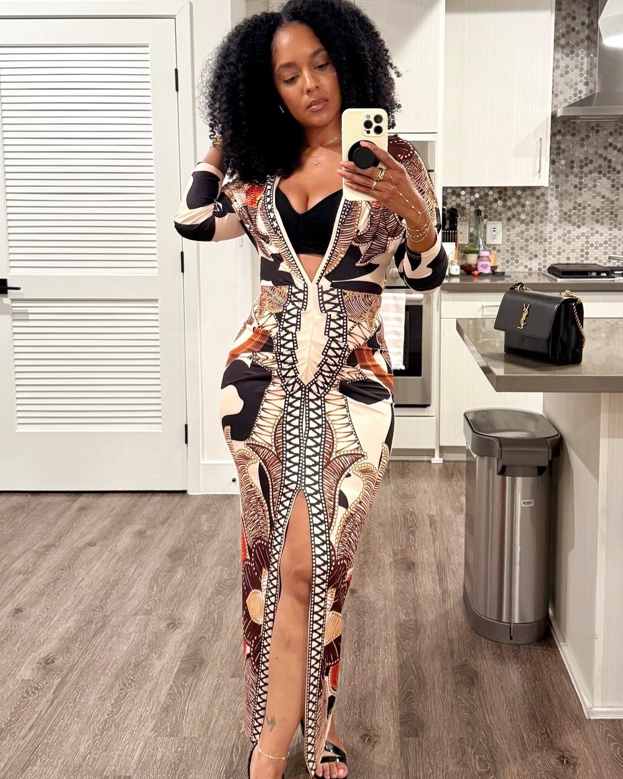 Women's Bodycon Long Sleeve Dress