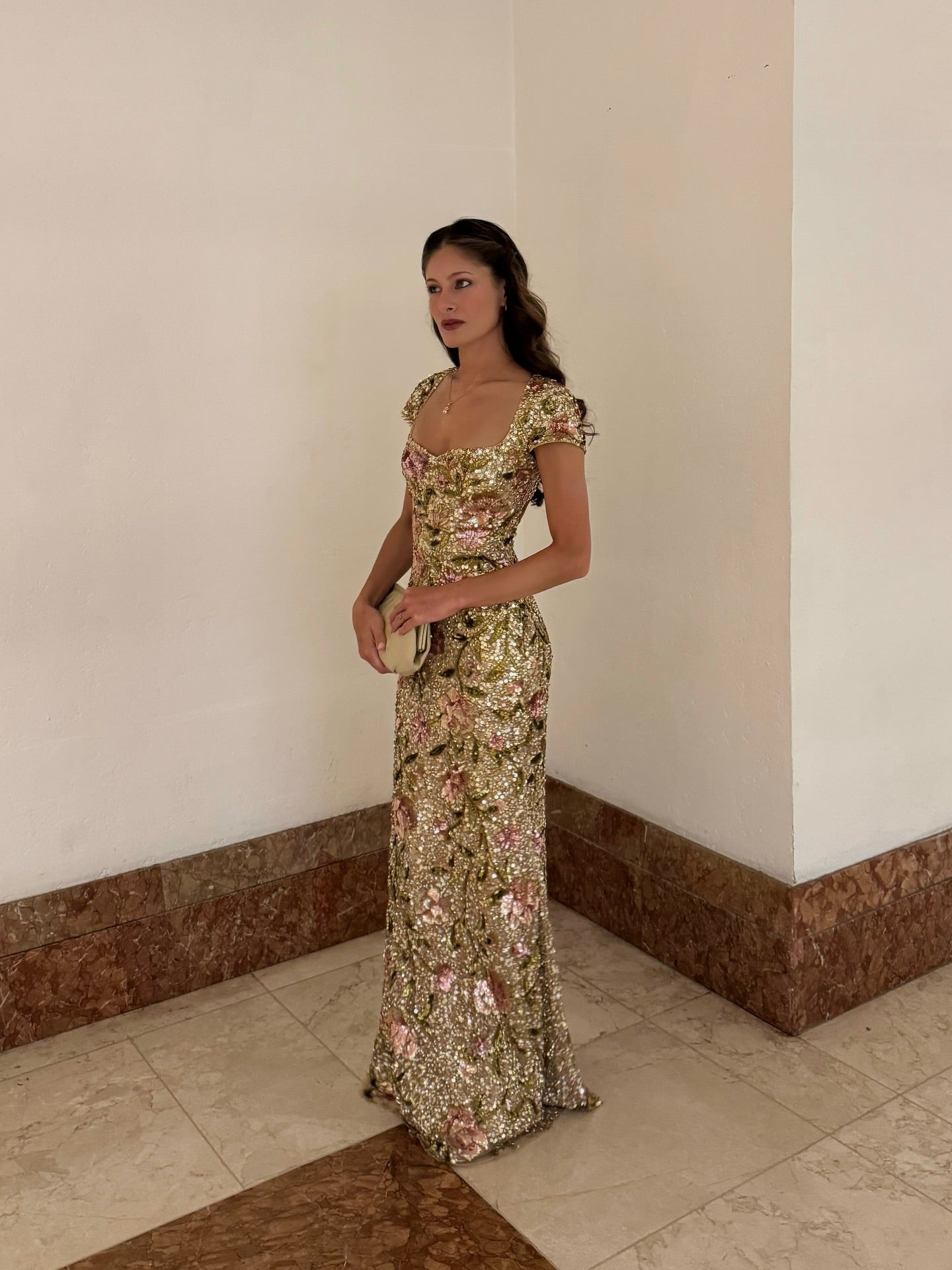 Sequin Gown
