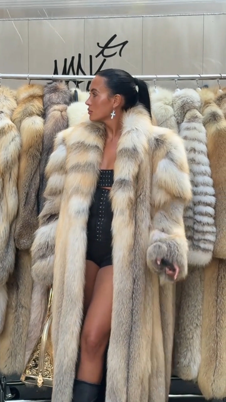 Vintage Fox Fur Coat