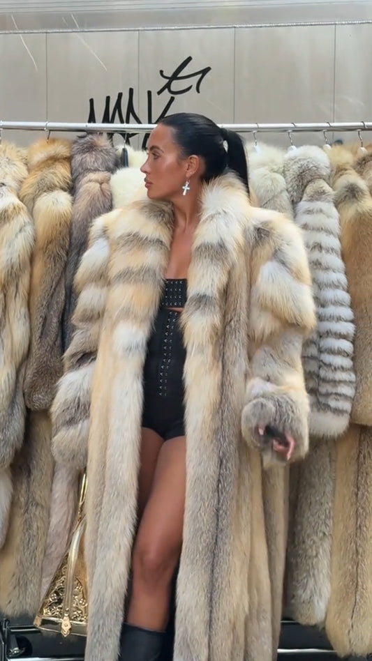 Vintage Fox Fur Coat