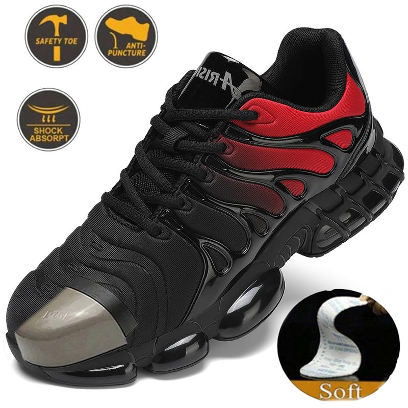 Men's Steel Toe Shoes Sturdy Work Shoe