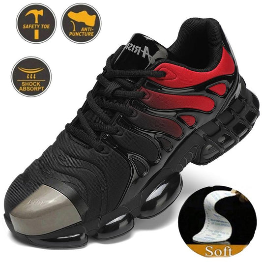 Men's Steel Toe Shoes Sturdy Work Shoe