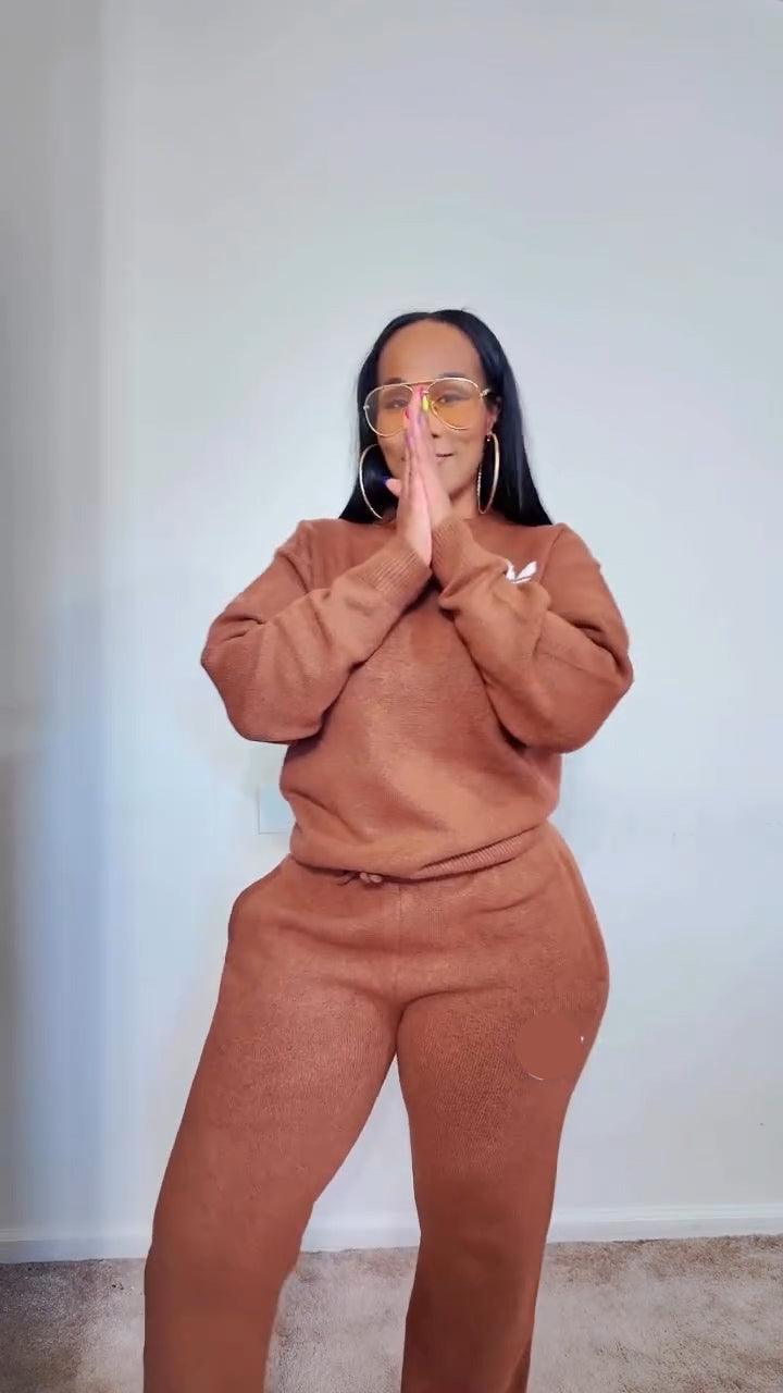 OriginalsKnitted Sweater &  Pants SET