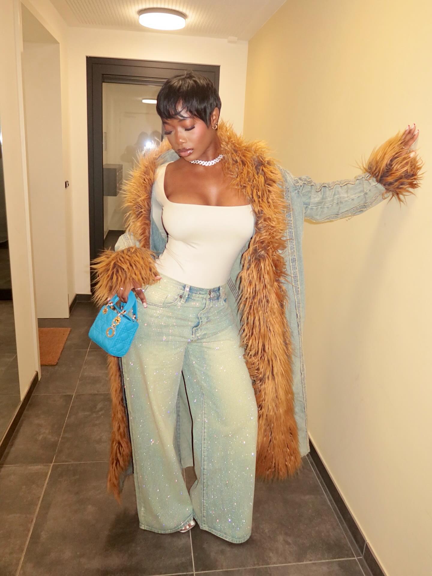 Denim Trench