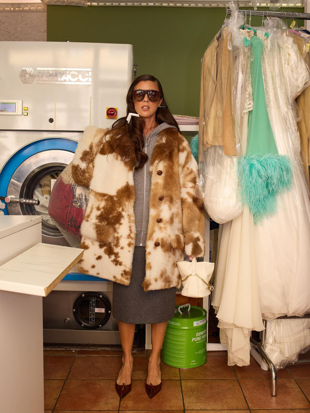 Shearling coat