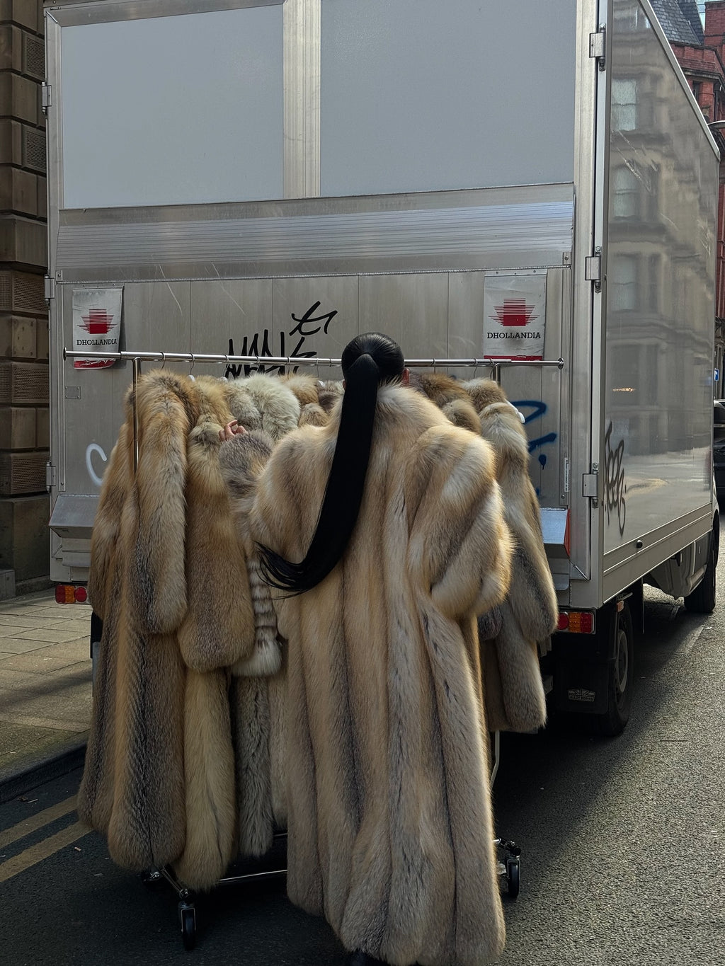 Vintage Fox Fur Coat