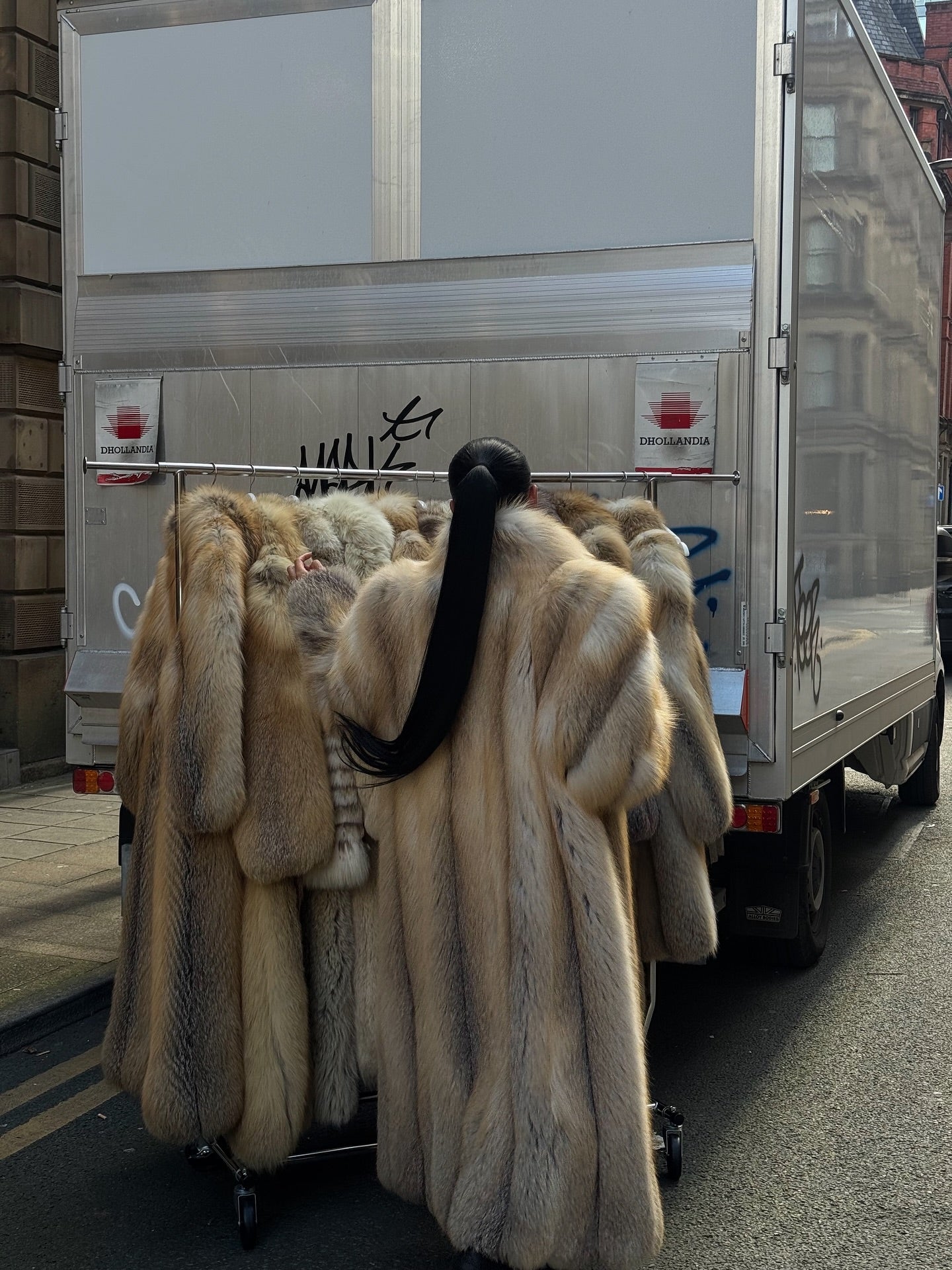 Vintage Fox Fur Coat