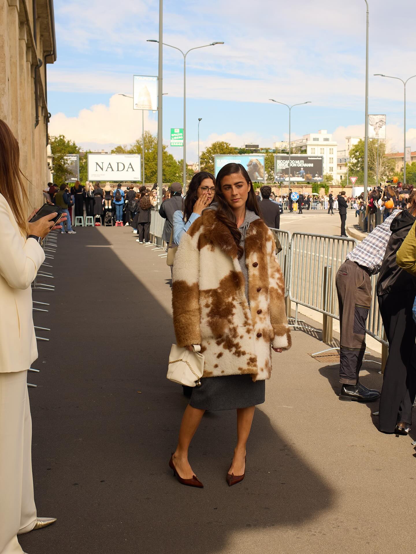 Shearling coat