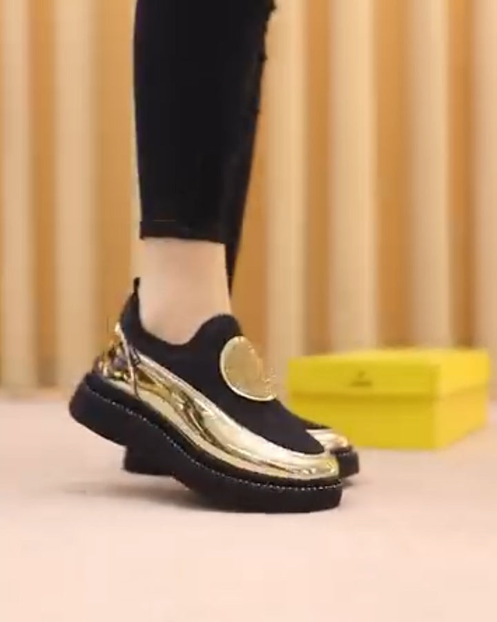 Comfortable Breathable Women Walking Shoes Slip on Trainers