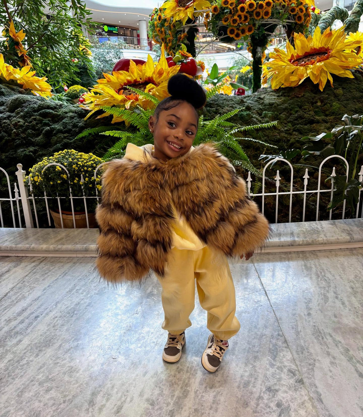 Kids Fox Fur