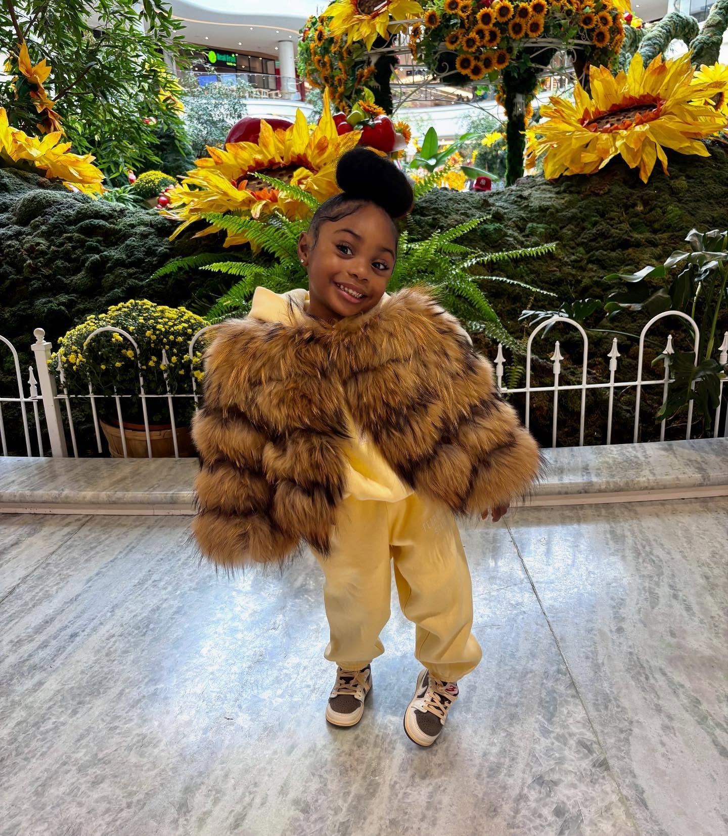 Kids Fox Fur