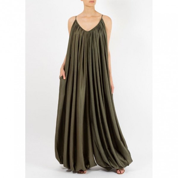Balloon Silk Jumpsuit