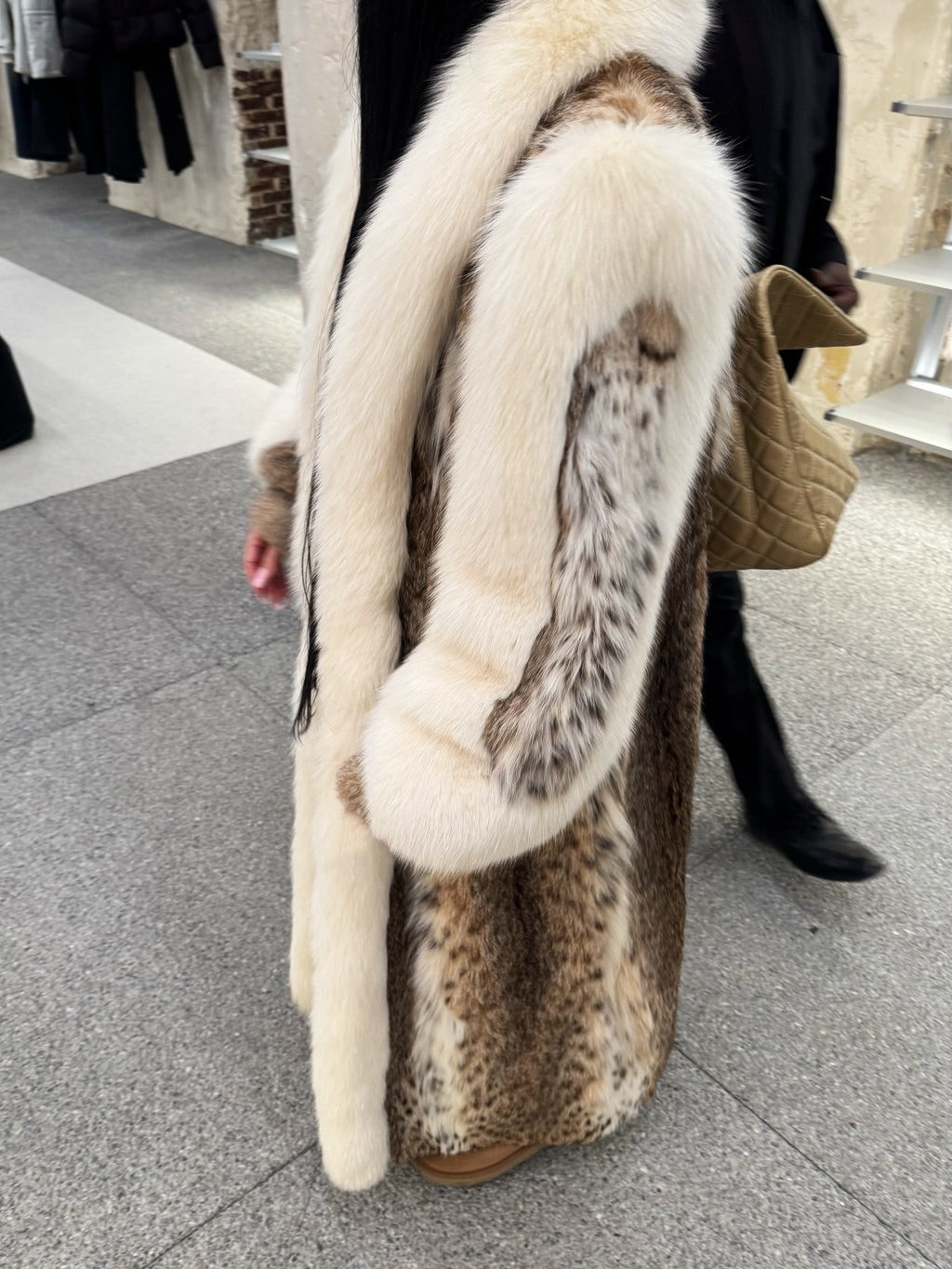Vintage Lynx Fur Coat