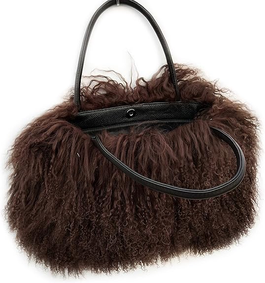 Mongolian Lamb Fur Handbag