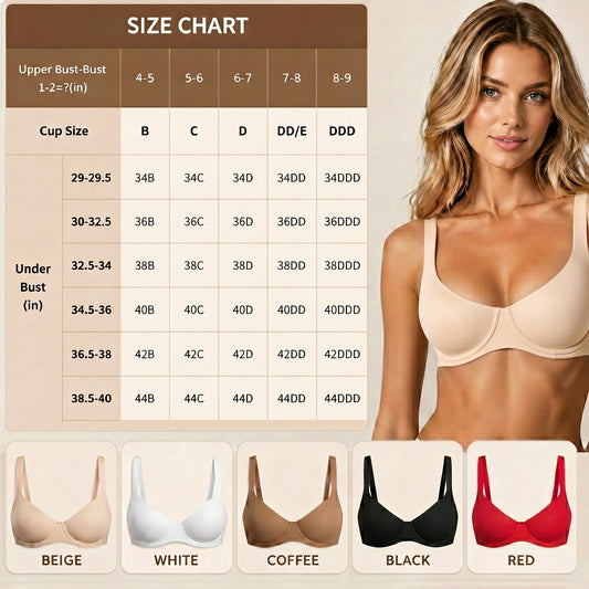 Comfort Seamless Balconette Bra