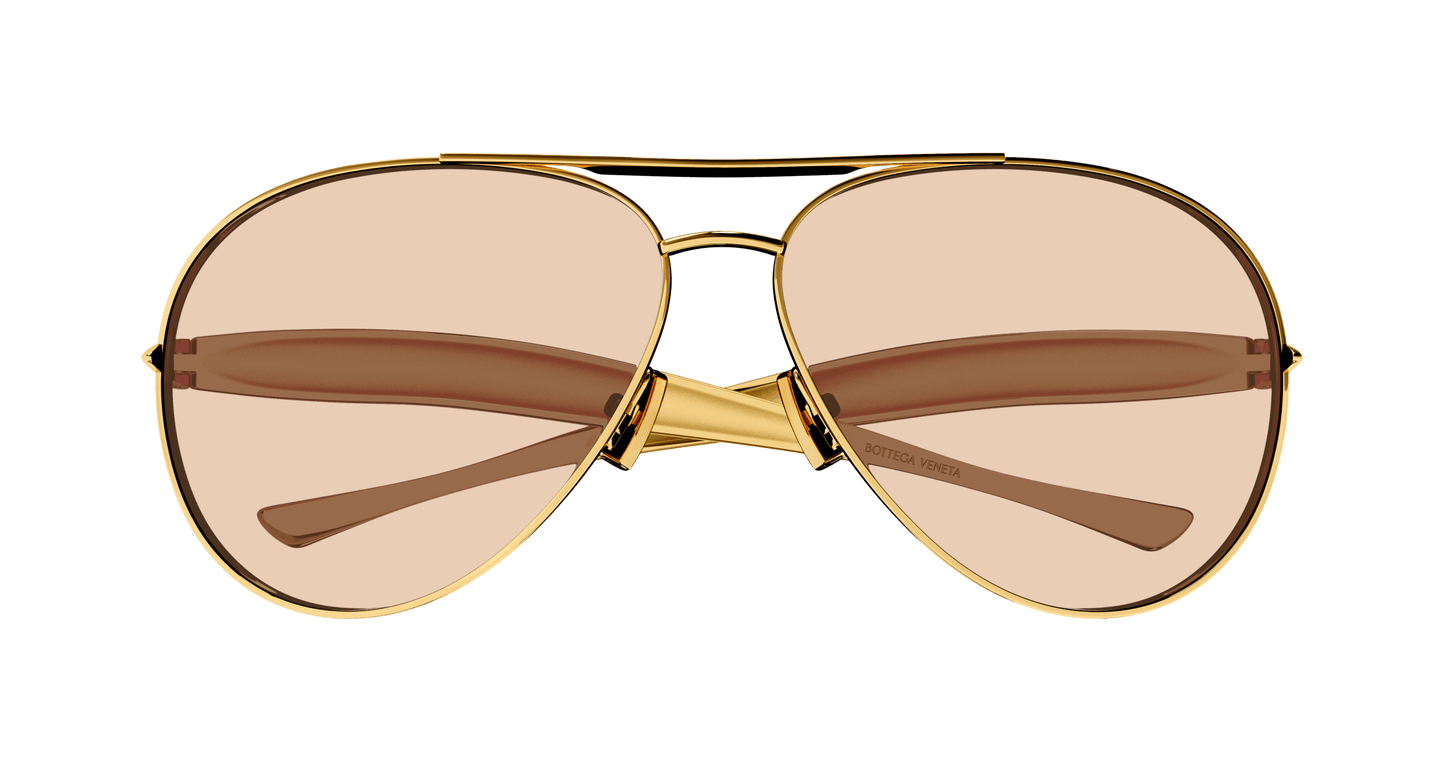 Double Beam Metal Fashion Glasses