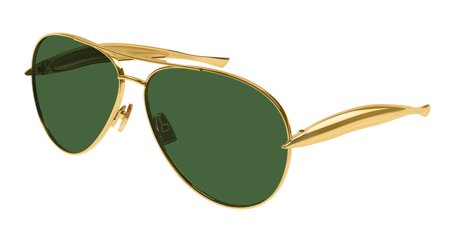 Double Beam Metal Fashion Glasses
