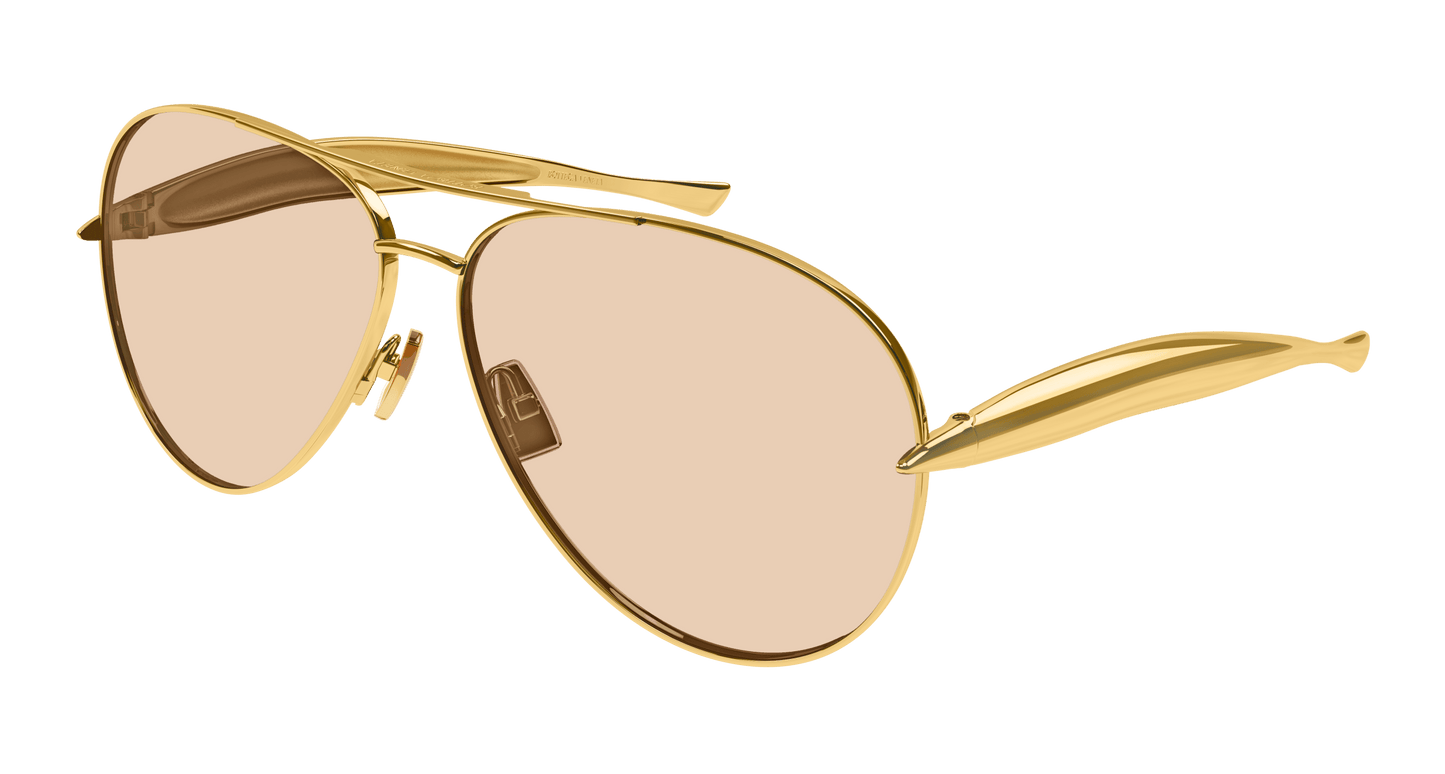 Double Beam Metal Fashion Glasses
