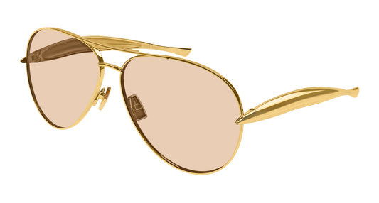 Double Beam Metal Fashion Glasses