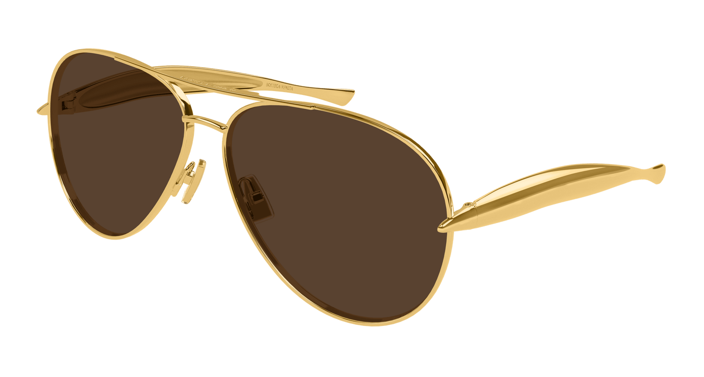 Double Beam Metal Fashion Glasses