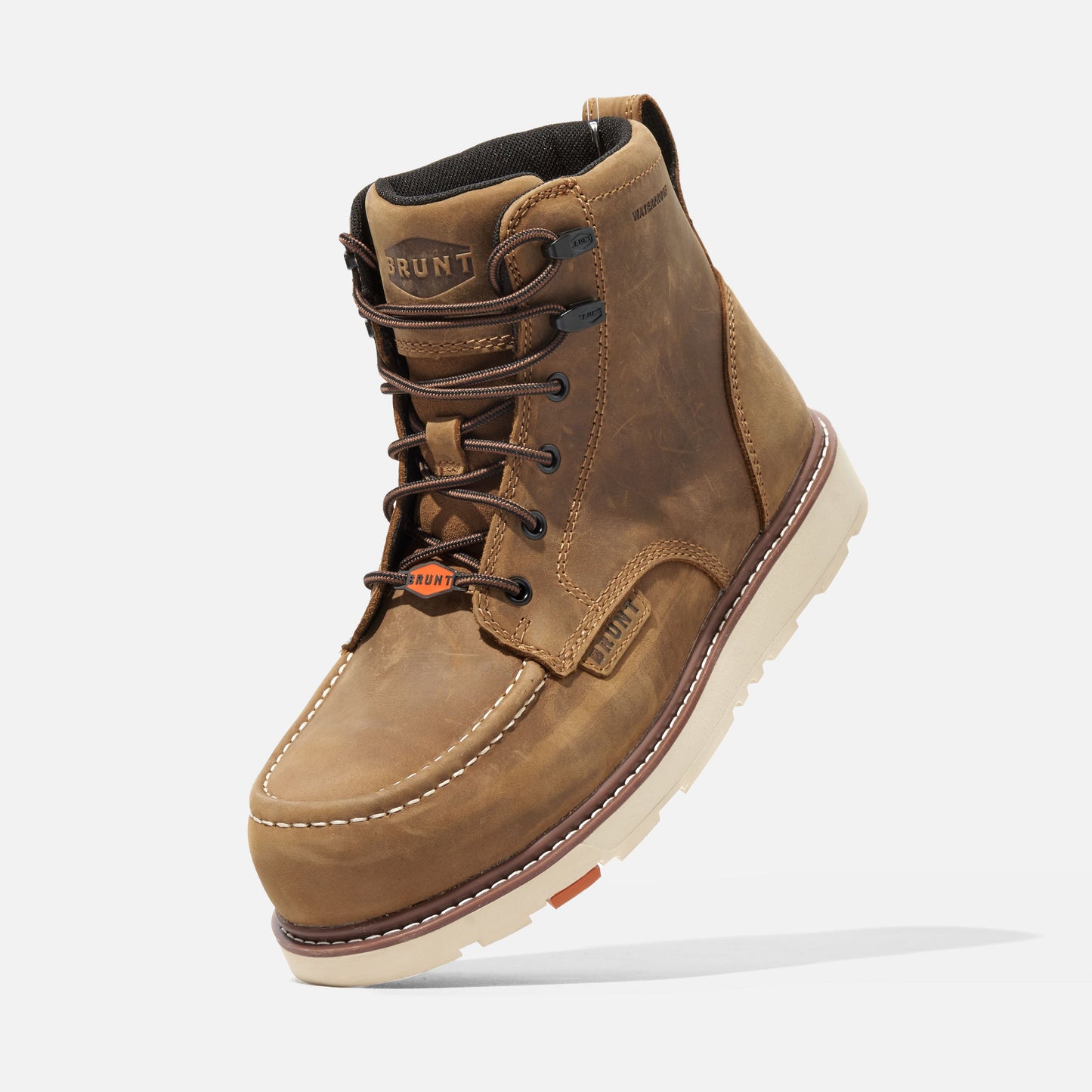 The Marin Waterproof (Soft Toe) Welted Moc Toe Work Boot