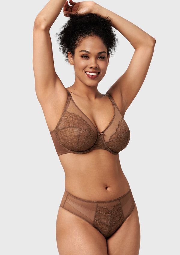 Lace Unlined Underwire Bra