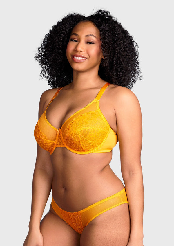 Lace Unlined Underwire Bra