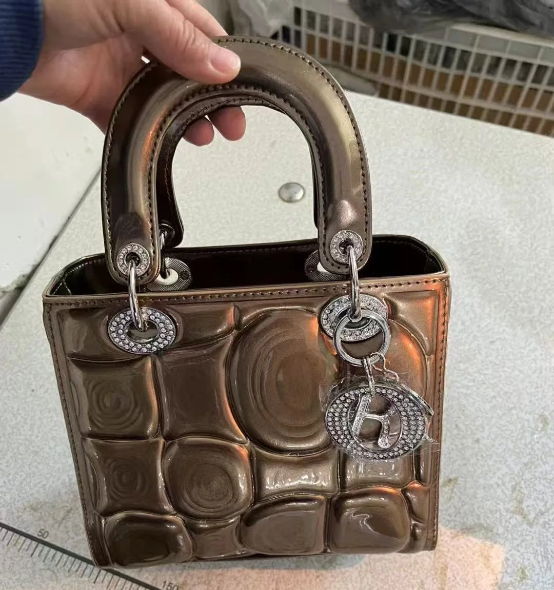 2025 New Women Crocodile Pattern Crossbody Bag