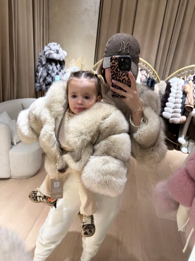 Kids Fox Fur